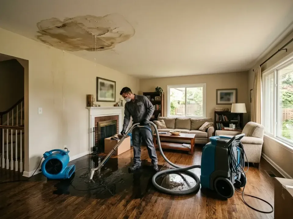 attic-pipe-burst-ceiling-drip-008 — frequently asked questions, Water Damage Restoration & Carpet Care in Hampton Manor, NY
